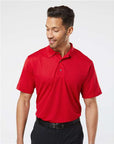 Paragon Men's Saratoga Performance Mini Mesh Polo 100