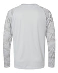 Paragon Unisex Cayman Performance Camo Colorblocked Long Sleeve T-Shirt 216