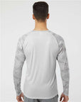 Paragon Unisex Cayman Performance Camo Colorblocked Long Sleeve T-Shirt 216