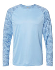Paragon Unisex Cayman Performance Camo Colorblocked Long Sleeve T-Shirt 216