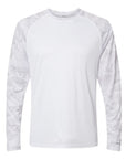 Paragon Unisex Cayman Performance Camo Colorblocked Long Sleeve T-Shirt 216