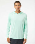 Paragon Unisex Bahama Performance Hooded Long Sleeve T-Shirt 220