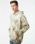 Independent Trading Co. Unisex Midweight Tie-Dyed Hooded Sweatshirt PRM4500TD