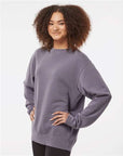 Independent Trading Co. Unisex Midweight Pigment-Dyed Crewneck Sweatshirt PRM3500