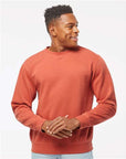 Independent Trading Co. Unisex Midweight Pigment-Dyed Crewneck Sweatshirt PRM3500