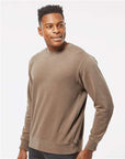 Independent Trading Co. Unisex Midweight Pigment-Dyed Crewneck Sweatshirt PRM3500