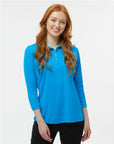 Paragon Women's Lady Palm Three-Quarter Sleeve Polo 120