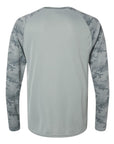 Paragon Unisex Cayman Performance Camo Colorblocked Long Sleeve T-Shirt 216