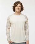 Paragon Unisex Cayman Performance Camo Colorblocked Long Sleeve T-Shirt 216
