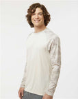 Paragon Unisex Cayman Performance Camo Colorblocked Long Sleeve T-Shirt 216