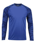 Paragon Unisex Cayman Performance Camo Colorblocked Long Sleeve T-Shirt 216