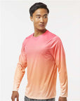 Paragon Unisex Barbados Performance Pin Dot Long Sleeve T-Shirt 225