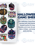 22x48 Inches Halloween Gang sheet