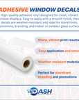 Adhesive Window Decals