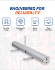 Retractable Roll Up Vinyl Banner