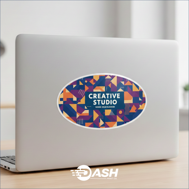 Oval Stickers