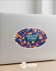Oval Stickers