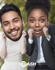 Bride & Groom Big-Head Cutout