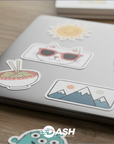 Custom Shape Kiss-Cut Stickers