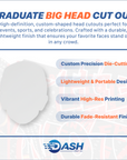 Graduate Big-Head Cutout