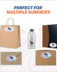 Oval Stickers