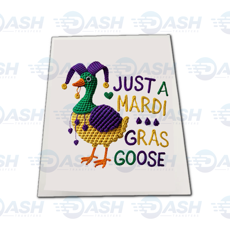 Just A Mardi Gras Goose