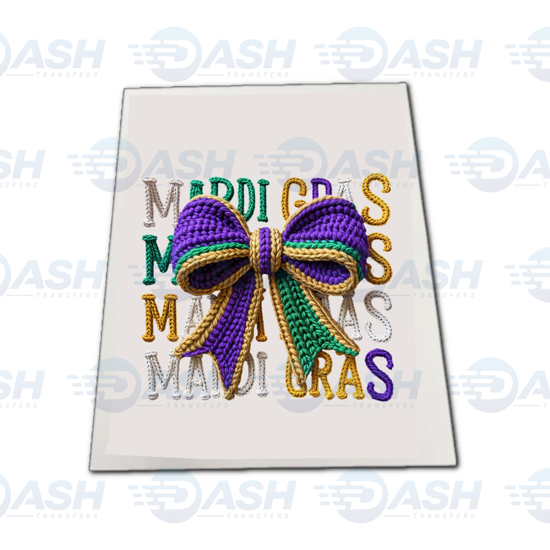 Mardi Gras Ribbon