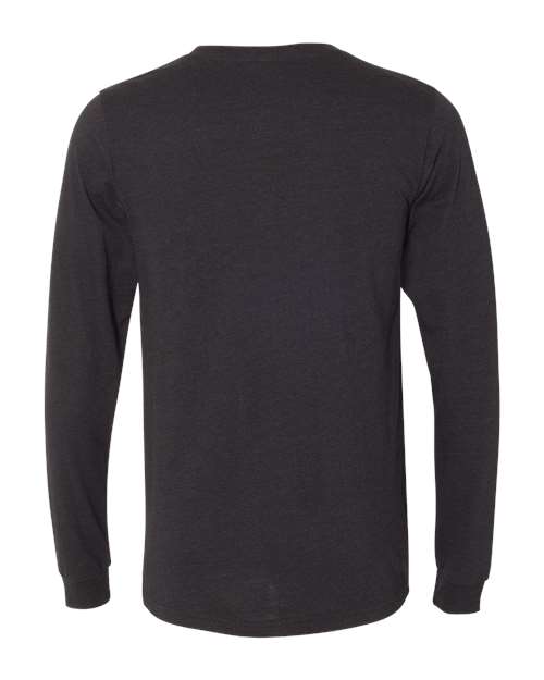 BELLA + CANVAS Heather CVC Long Sleeve Tee 3501CVC