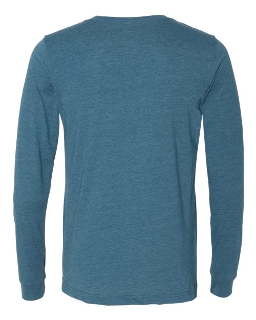 BELLA + CANVAS Heather CVC Long Sleeve Tee 3501CVC