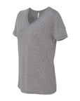 BELLA + CANVAS Women's Relaxed Triblend V-Neck Tee 6415