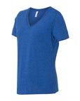 BELLA + CANVAS Women's Relaxed Triblend V-Neck Tee 6415