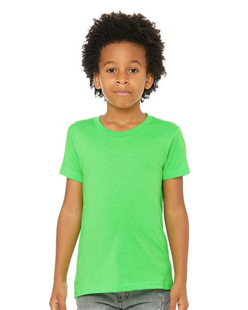 BELLA + CANVAS Youth CVC Jersey Tee 3001YCVC