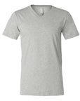 BELLA + CANVAS Unisex Heather CVC V-Neck Tee 3005CVC