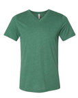 BELLA + CANVAS Unisex Heather CVC V-Neck Tee 3005CVC