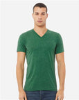 BELLA + CANVAS Unisex Heather CVC V-Neck Tee 3005CVC