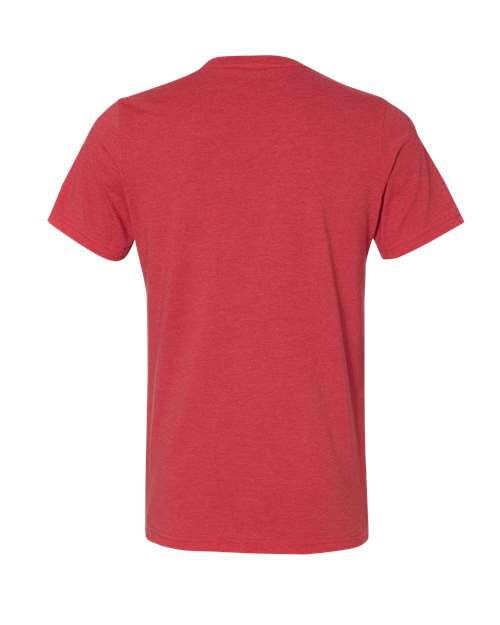 BELLA + CANVAS Unisex Heather CVC V-Neck Tee 3005CVC
