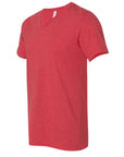 BELLA + CANVAS Unisex Heather CVC V-Neck Tee 3005CVC