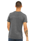BELLA + CANVAS Unisex Textured Jersey V-Neck Tee 3655