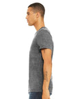 BELLA + CANVAS Unisex Textured Jersey V-Neck Tee 3655