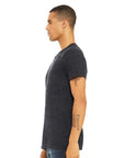 BELLA + CANVAS Unisex Textured Jersey V-Neck Tee 3655