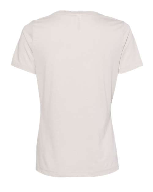 BELLA + CANVAS Women's Relaxed Heather CVC V-Neck Tee 6405CVC