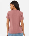 BELLA + CANVAS Women's Relaxed Heather CVC V-Neck Tee 6405CVC