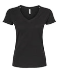 Tultex Women's Fine Jersey V-Neck T-Shirt 214