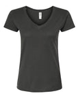 Tultex Women's Fine Jersey V-Neck T-Shirt 214