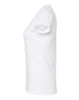 Tultex Women's Fine Jersey V-Neck T-Shirt 214