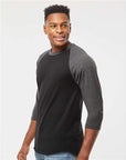 Tultex Unisex Fine Jersey Raglan T-Shirt 245