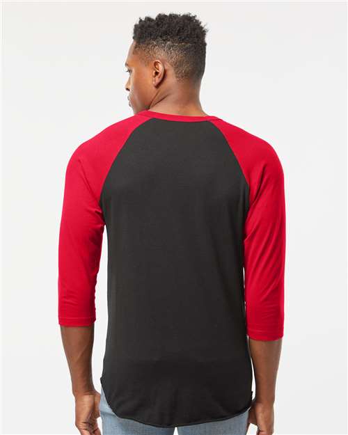 Tultex Unisex Fine Jersey Raglan T-Shirt 245