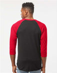 Tultex Unisex Fine Jersey Raglan T-Shirt 245