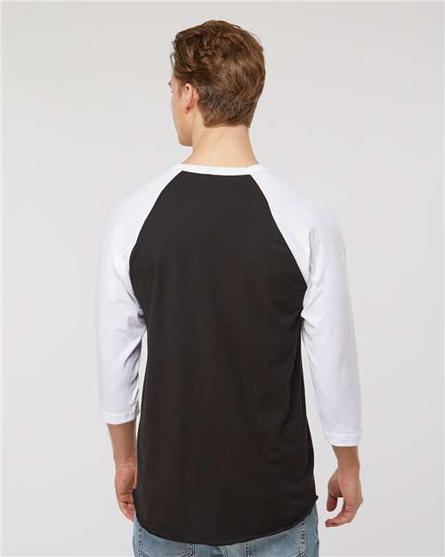 Tultex Unisex Fine Jersey Raglan T-Shirt 245