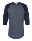 Tultex Unisex Fine Jersey Raglan T-Shirt 245